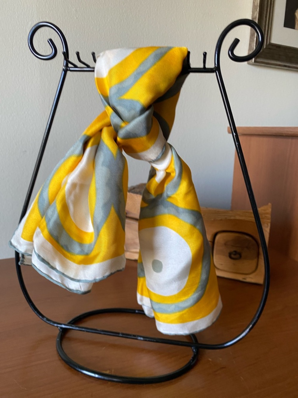 Vintage Vena Silk Scarf